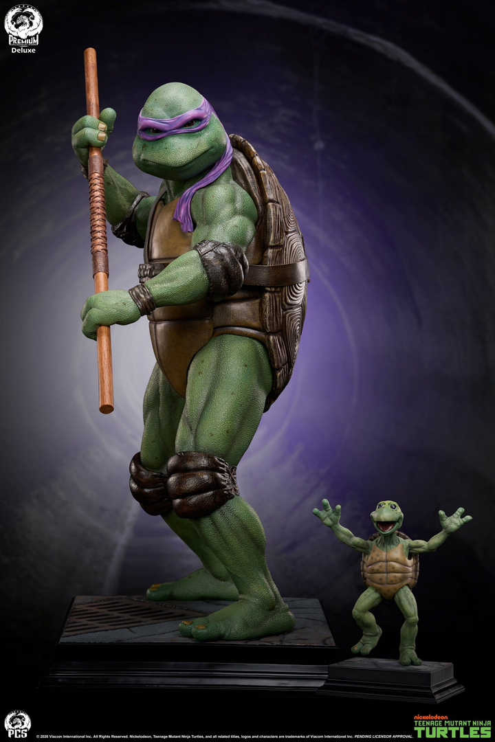 Estatua donatello las tortugas ninja 1/2 deluxe ed. premium collectibles studio