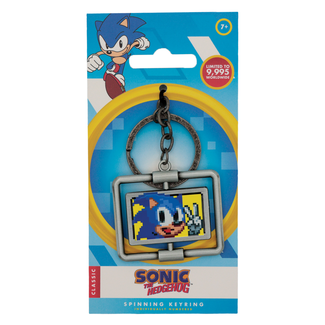 Llavero giratorio sonic & eggman edición limitada fanattik