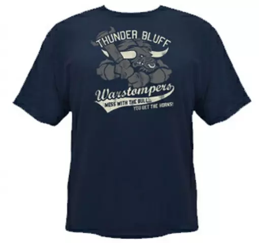 Comprar Camiseta WOW Thunderbluff Warstompers Talla XL  - Merchandising - Merchandising