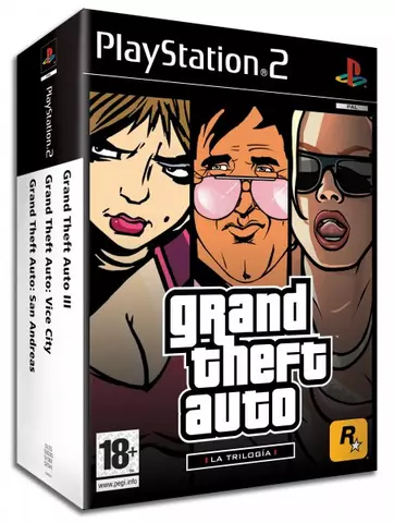 Comprar Grand Theft Auto Trilogia (GTA III/ GTA VC/ GTA SA) PS2 - Videojuegos - Videojuegos