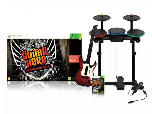 Comprar Guitar Hero: Warriors Of Rock Super Bundle Xbox 360 - Videojuegos