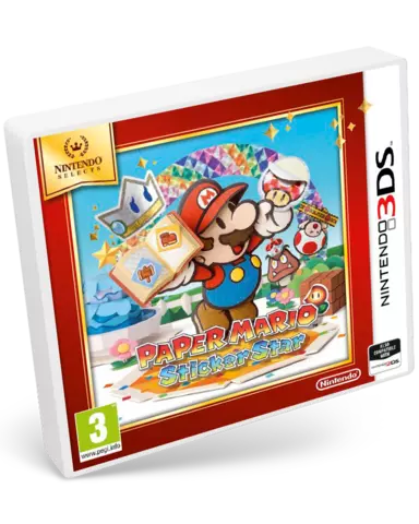 Comprar Paper Mario: Sticker Star 3DS Reedición - Videojuegos