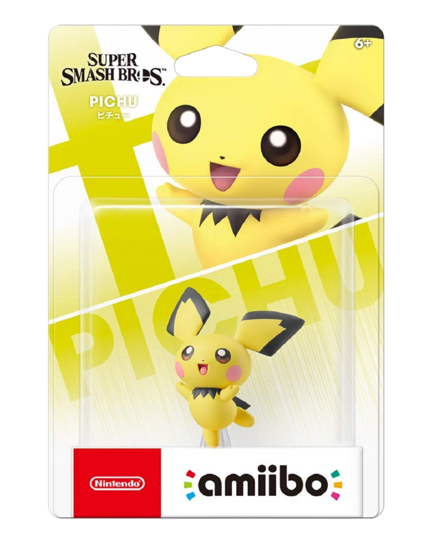 Figura Amiibo Pichu (Serie SSB)