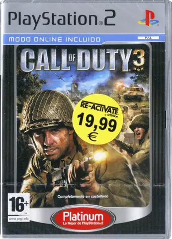 Comprar Call of Duty 3 PS2 - Videojuegos