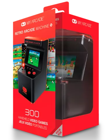 Consola Arcade Machine X 16-Bit My Arcade (Incluye 300 Juegos) - Consolas - Consolas