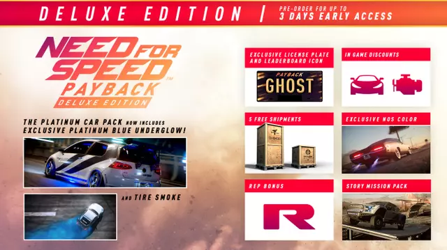 Refinar Palpitar borde Comprar Need for Speed: Payback - Deluxe Edition Upgrade - PS4, Playstation  Network | xtralife