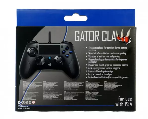 Comprar Mando Gator Claw Subsonic Negro PS4 - 01.jpg