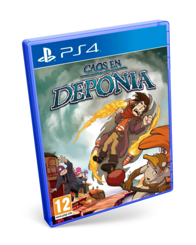 Chaos on Deponia (PS4) (PlayStation 4) 4260252080816