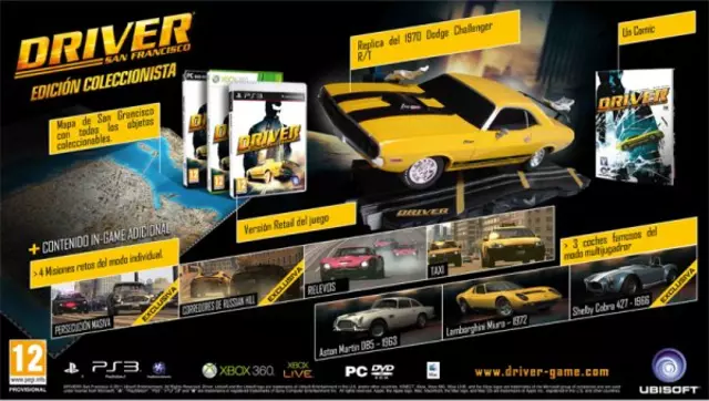 Comprar Driver: San Francisco Ed. Coleccionista Xbox 360 - Videojuegos - Videojuegos