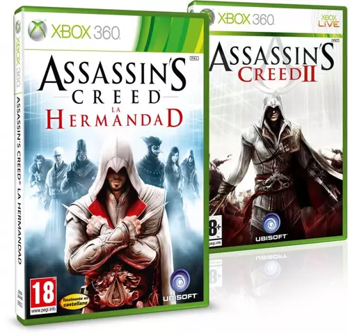 Comprar Pack Ezio Auditore - Assassins Creed: La Hermandad + Assassins Creed Ii Xbox 360 - Videojuegos - Videojuegos
