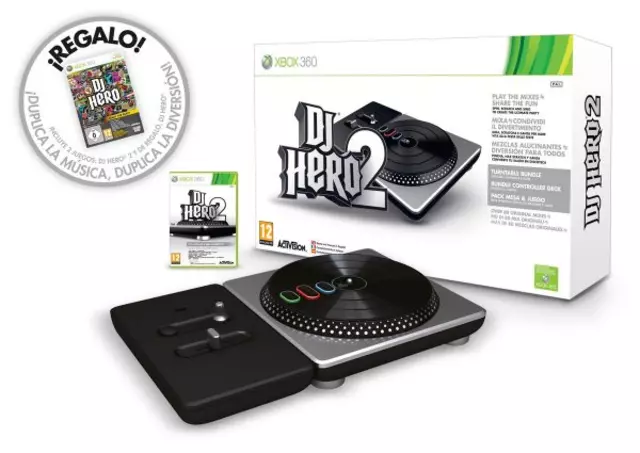 Comprar Dj Hero 2 + Mesa De Mezclas Xbox 360 - Videojuegos - Videojuegos