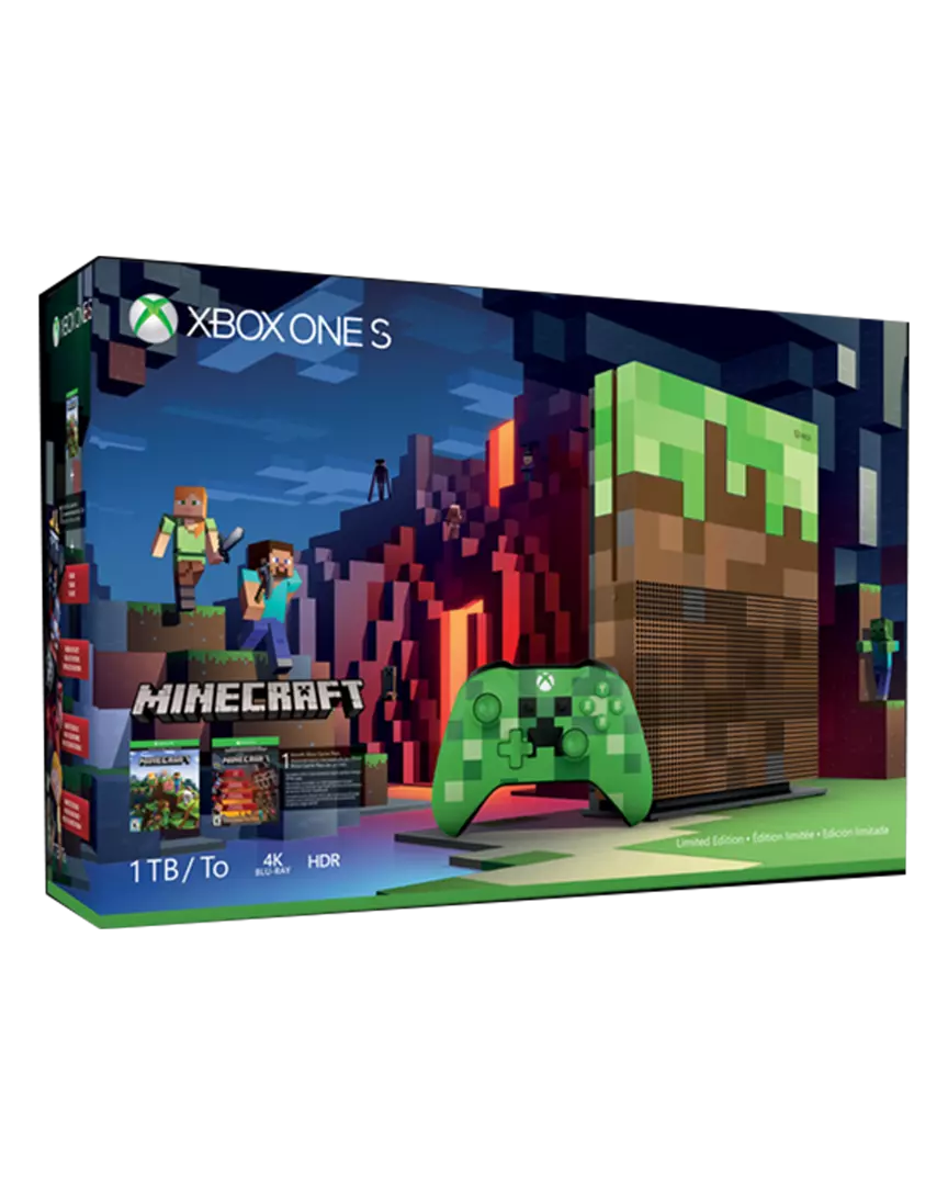 Comprar Xbox One Consola S 1TB Minecraft Edición Limitada Xbox One
