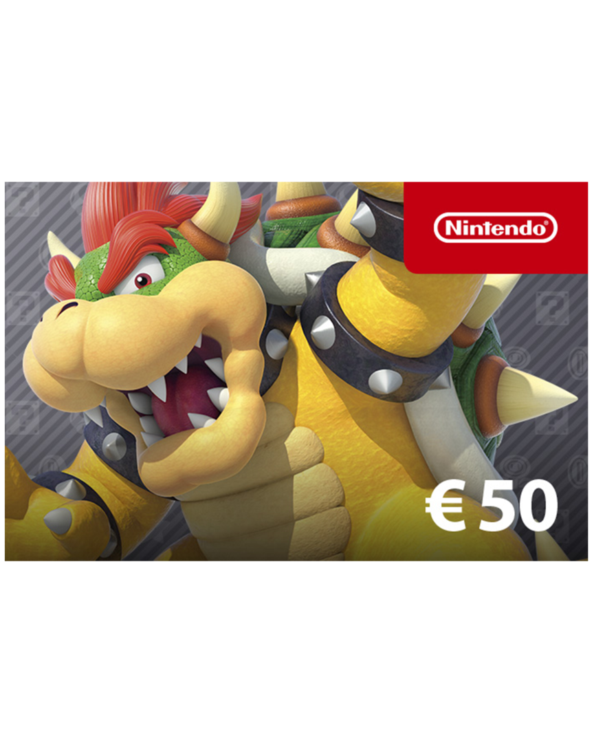 Nintendo eshop 50€ tarjeta prepago