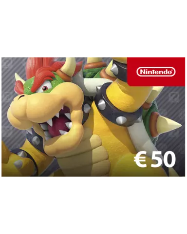 Comprar Nintendo eShop 50€ Tarjeta Prepago Nintendo eShop 3DS