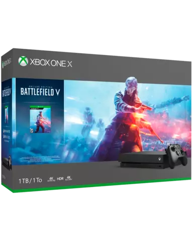 Comprar Xbox One X + Battlefield V Xbox One Estándar - Consolas
