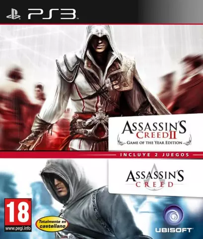 Comprar Ubisoft Double Pack: Assassins Creed + Assassins Creed 2 PS3 - Videojuegos - Videojuegos