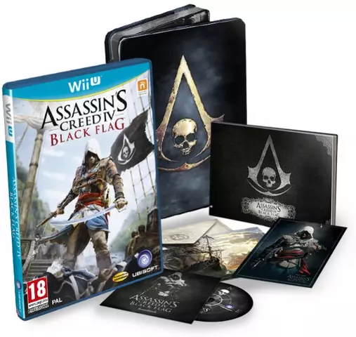 Comprar Assassins Creed IV: Black Flag Skull Edition Wii U - Videojuegos