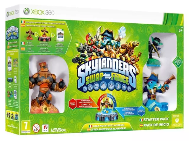 Comprar Skylanders Swap Force Pack de Inicio Xbox 360