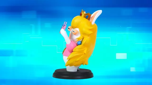 Comprar Figura Rabbid Peach 16cm (Serie Mario + Rabbids: Kingdom Battle) screen 4 - 04.jpg