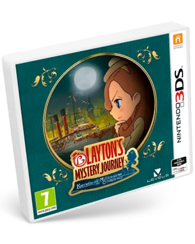 Comprar El Misterioso Viaje de Layton: Katrielle y La Conspiración de los Millonarios 3DS Estándar - Videojuegos - Videojuegos
