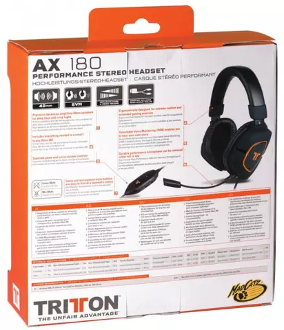Comprar Tritton AX 180 Auriculares Gaming Negro PS3 - 1.jpg - 1.jpg