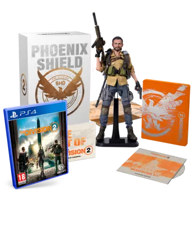 Comprar The Division 2 + Pack Phoenix Shield PS4 Limitada