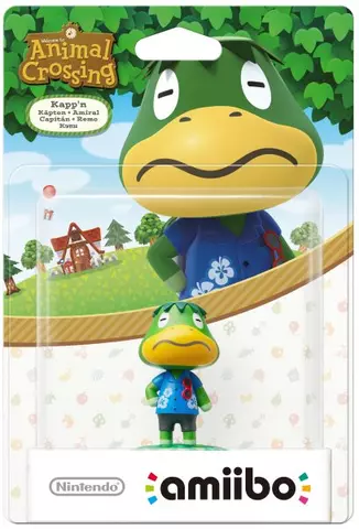 Figura Amiibo Capitán (Serie Animal Crossing)
