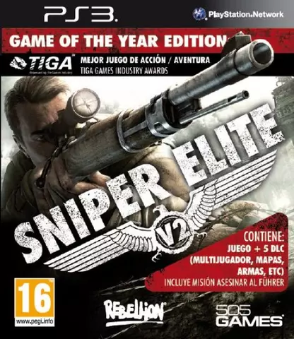 Comprar Sniper Elite V2 Game of the Year PS3 - Videojuegos