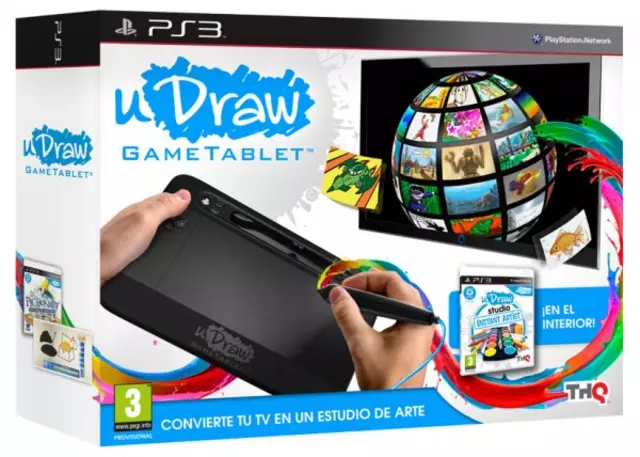 Comprar uDraw Game Tablet + uDraw Studio: Artista al Instante PS3 - Videojuegos - Videojuegos