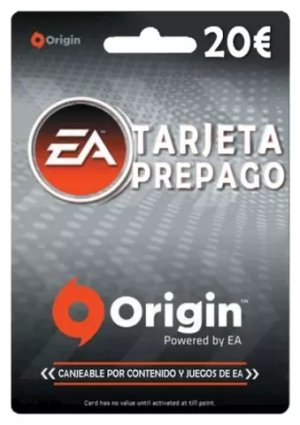 Tarjeta Prepago EA Origin 20€
