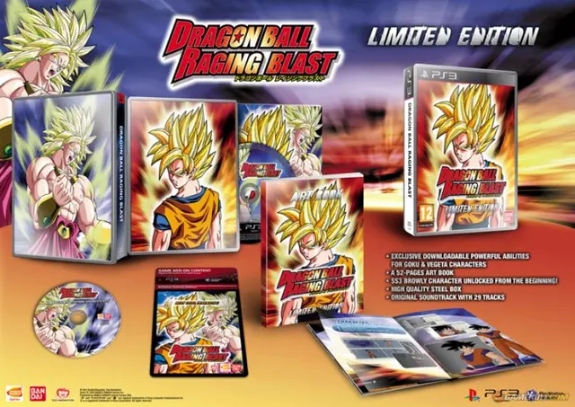 Comprar Dragon Ball: Raging Blast Edición Coleccionista PS3 screen 1 - 01.jpg