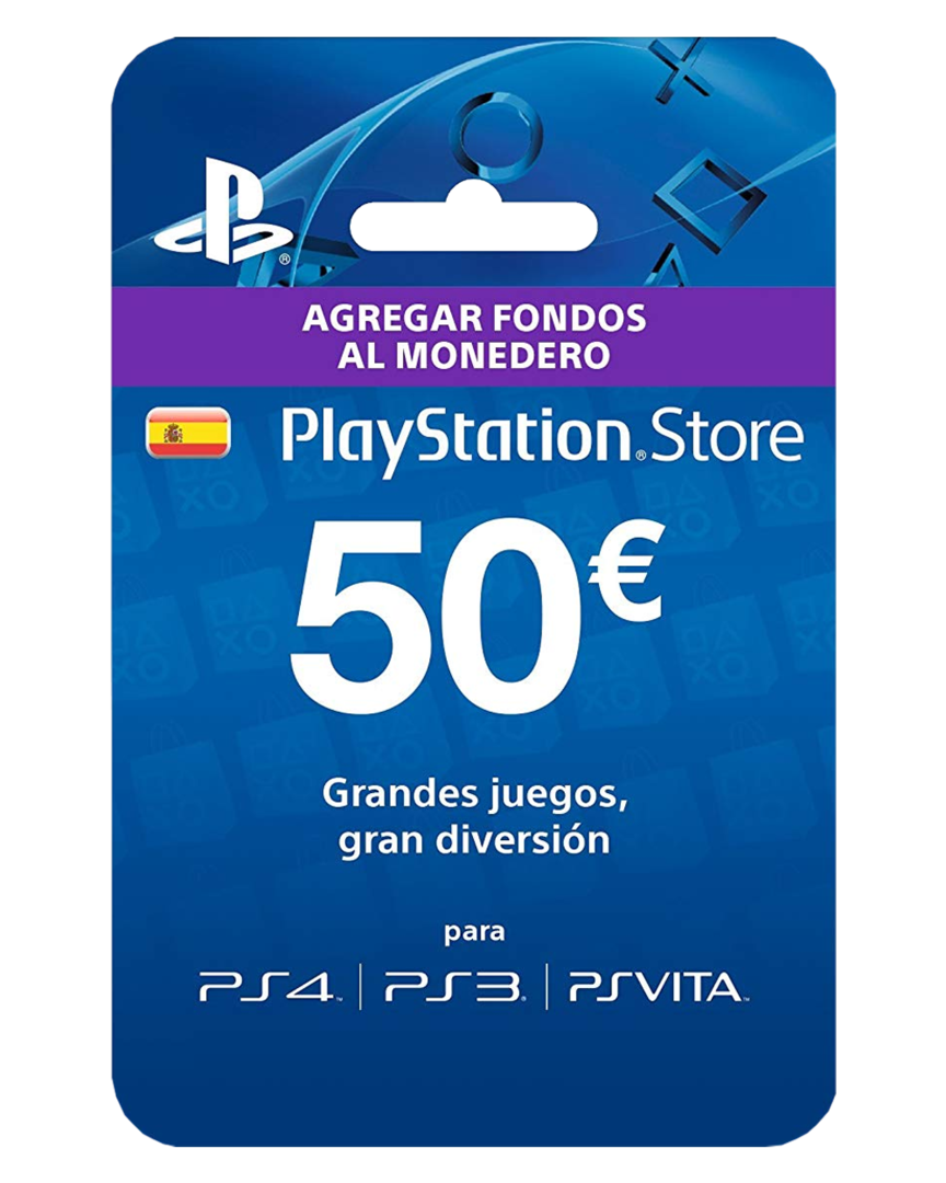PSN 50€ Tarjeta Prepago (Físico)