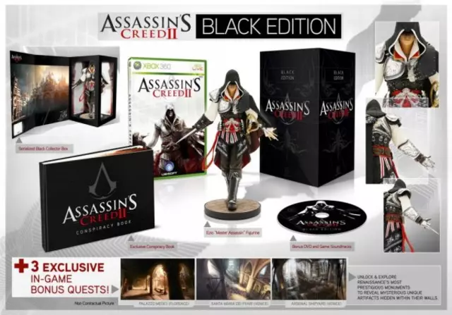 Comprar Assassins Creed II Black Edition Xbox 360 - Videojuegos - Videojuegos