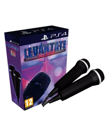Comprar Levántate + 2 Microfonos PS4 Estándar - Videojuegos - Videojuegos