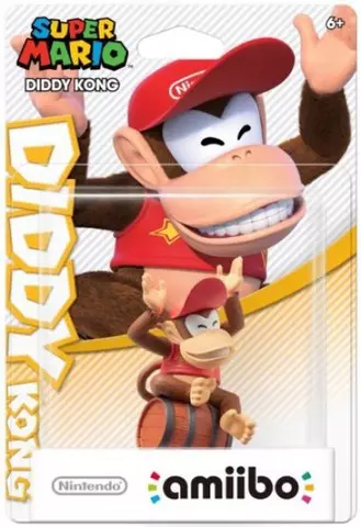 Figura Amiibo Diddy Kong (Serie Super Mario)
