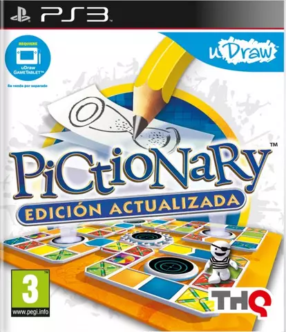 Comprar Pictionary Ultimate Edition: Udraw PS3 - Videojuegos - Videojuegos