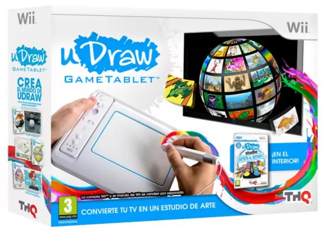 Comprar uDraw Game Tablet + uDraw Studio: Artista al Instante WII - Videojuegos - Videojuegos