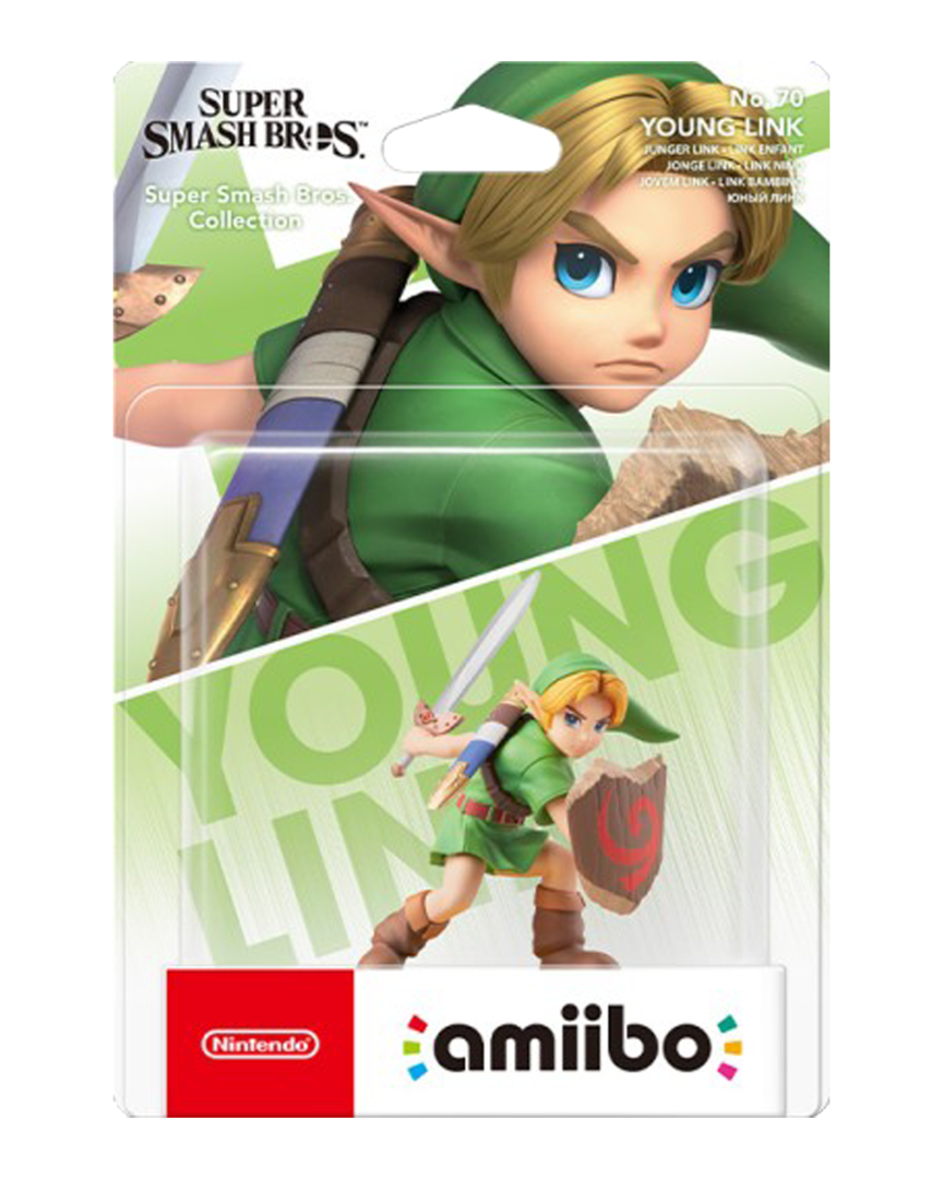 Figura Link Niño Amiibo (Serie Super Smash Bros.)