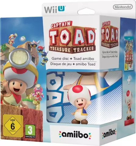 Comprar Captain Toad: Treasure Tracker + Amiibo Toad Wii U Figuras amiibo