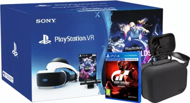 Comprar PlayStation VR + Camara + VR Worlds + Gran Turismo Sport PS4 - Accesorios