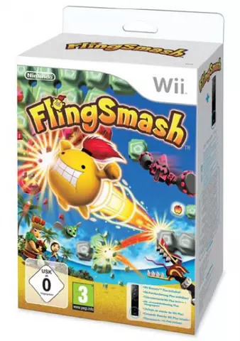 Comprar Flingsmash + Wii Remote Plus Negro WII - Videojuegos - Videojuegos