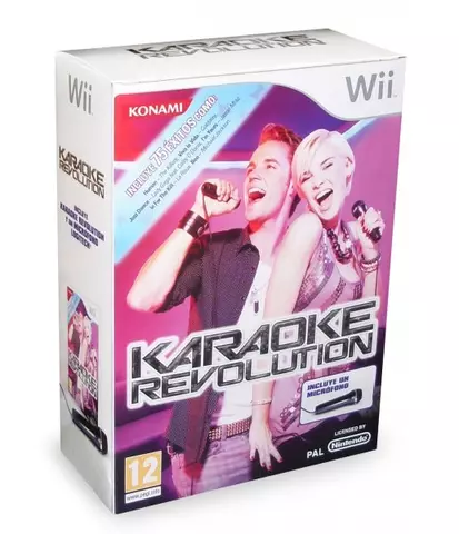 Comprar Karaoke Revolution + Microfono WII - Videojuegos - Videojuegos