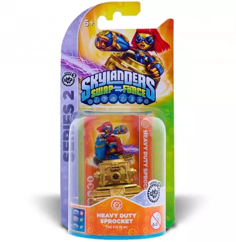 Comprar Figura Skylanders Swap Force Heavy Duty Sprocket 