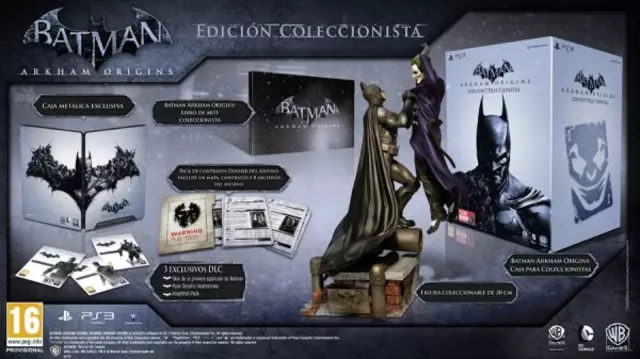 Comprar Batman: Arkham Origins Edicion Coleccionista PS3 Coleccionista
