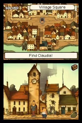 Comprar Profesor Layton y la Villa Misteriosa DS screen 2 - 2.jpg - 2.jpg