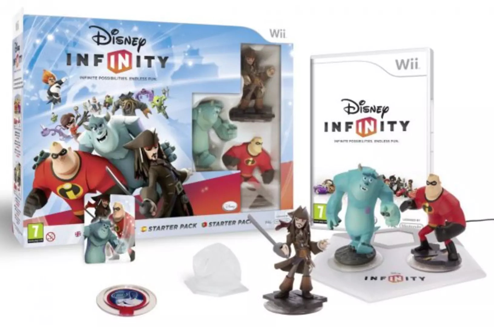 Comprar Disney Infinity Pack de Inicio WII | xtralife, image size:1632x1080