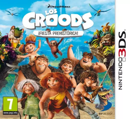 Comprar Los Croods: Fiesta Prehistórica 3DS - Videojuegos - Videojuegos