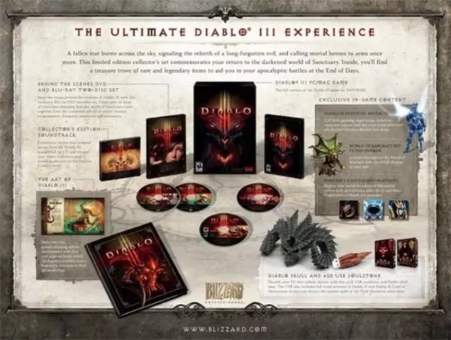 Comprar Diablo III Edición Coleccionista PC - Videojuegos - Videojuegos