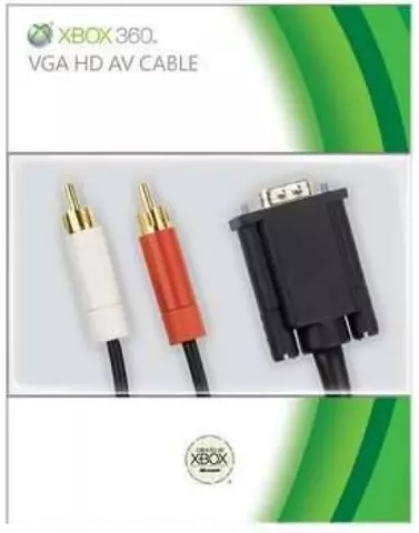 Comprar Cable VGA HD AV Xbox 360 - Accesorios - Accesorios