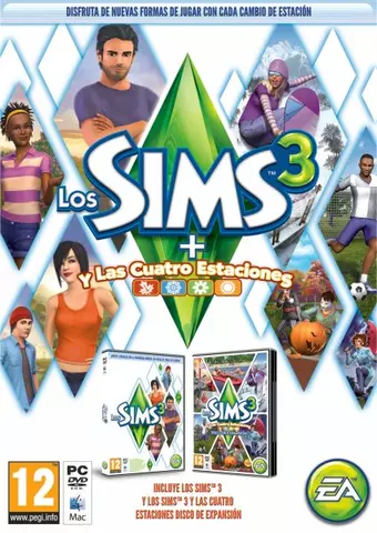 Comprar Los Sims 3 + Los Sims 3 y las Cuatro Estaciones PC - Videojuegos